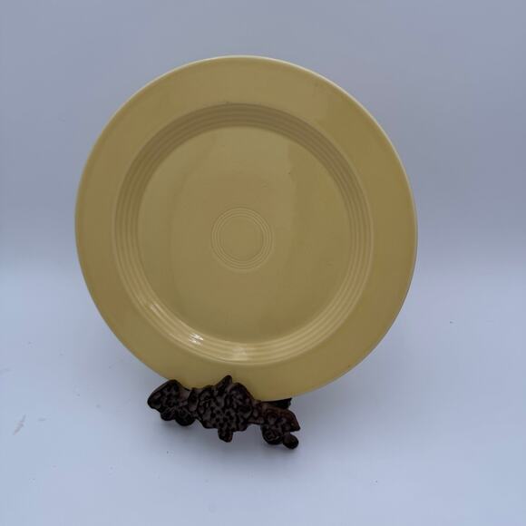 Vintage Fiesta Dinner Plates (2) Yellow 1987-2002 10.5" - Picture 6 of 8